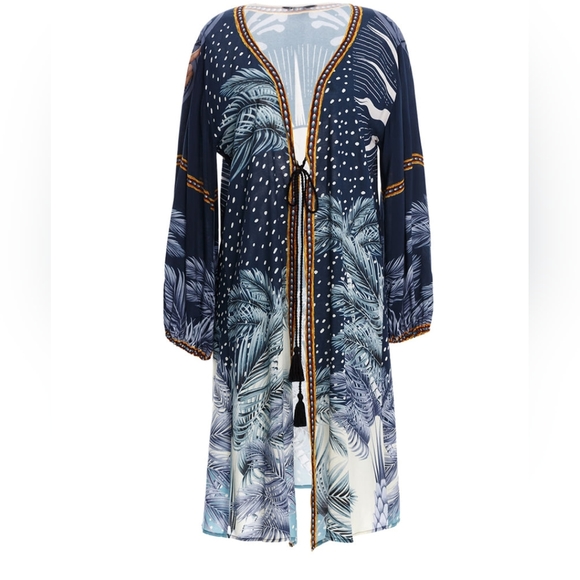 NWT AGUA BENDITA | Aldora Arabella Sun Kimono Cover Up - Picture 11 of 12